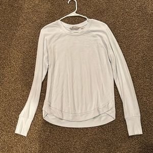 Athleta long sleeve T *light blue